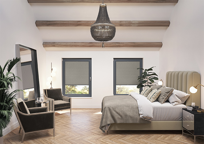 Wisps (Blackout), Oyster - Perfect Fit Blind - Image 10